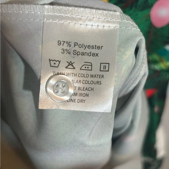 Atlanl Christmas Tuxedo Print Button Down Shirt Men’s XXL Holiday Party - Picture 6 of 12